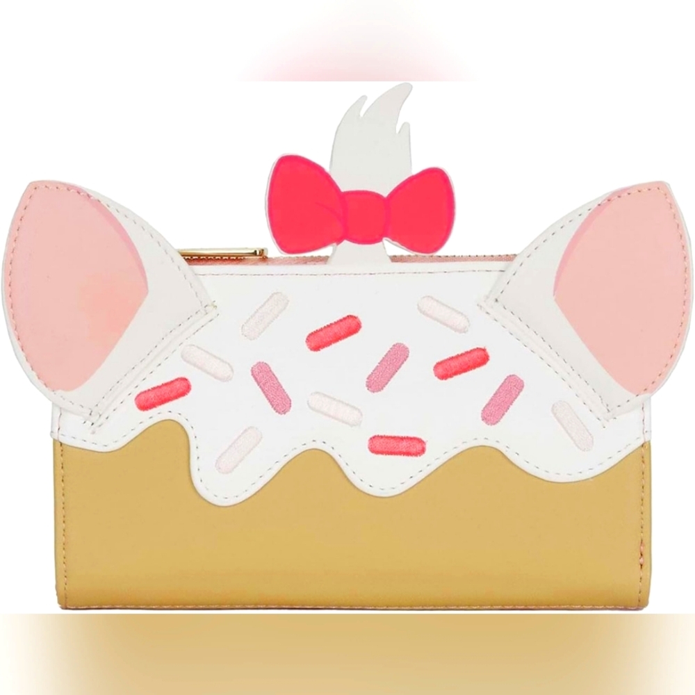 Disney Loungefly Aristocats Marie Sweets Wallet NWT